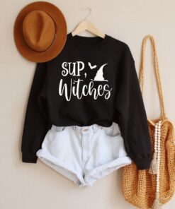 Sup Witches Shirt, Halloween Sweatshirts, Halloween Sweater