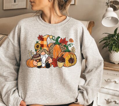 Thanksgiving Gnome Shirt, Happy Thanksgiving Sweatshirt