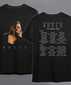 Adele Tour 2023 Shirt, Weekends With Adele Music Tour 2023 tshirt