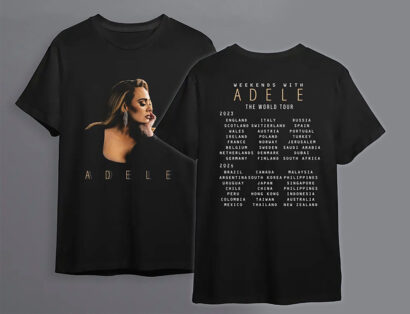Adele Tour 2023 Shirt, Weekends With Adele Music Tour 2023 tshirt
