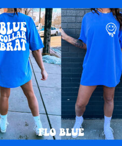Blue Collar Brat Shirt, Blue Collar Wife Shirt