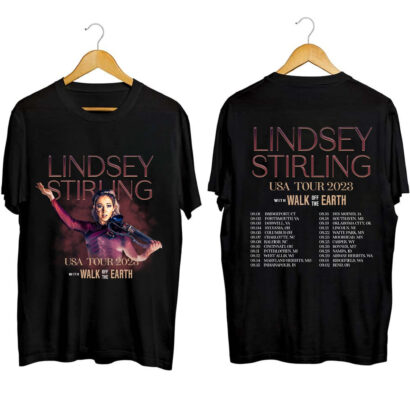 Lindsey Stirling tour 2023 Shirt, Lindsey Stirling With Walk off the Earth Tour Shirt