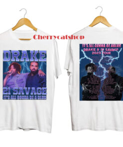 Drake With 21 Savage Tour Tshirt, Drake It's All A Blur Tour 2023 shirt, 21 Savage Rapper Shirt