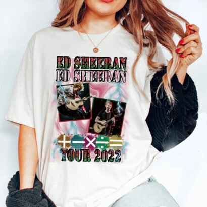 Mathematics Concert Tour TShirt, Ed SheeranEd tshirt, Ed Mathematics Tour 2023 TShirt