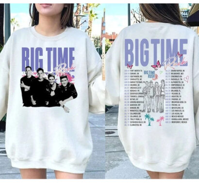 Big Time Rush tour Shirt, Can't Get Enough Tour 2023 Big Time Rush Shirt