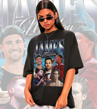 James Maslow Tshirt, James Maslow Big Time Rush Tour Tshirt