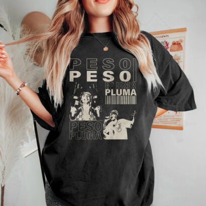 Comfort Color Peso Pluma Shirt, Peso Pluma World Tour 2023 Shirt, Peso Pluma Merch