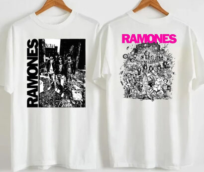 Ramones 1979 tour TShirt, Ramones Rock 'n' Roll High School Tour 1979 Shirt