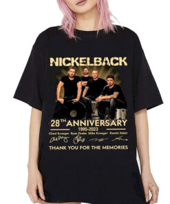Nickelback Band 1995-2023 Tee, Nickleback Fan Gift, Nickleback Merch