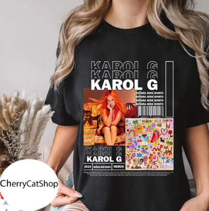 Karol G 2023 Tour shirt, Karol G Manana sera Bonito tour shirt, Manana sera Bonito merch tee