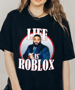 Dj Khaled tour shirt, Life Is Roblox Dj Khaled TShirt