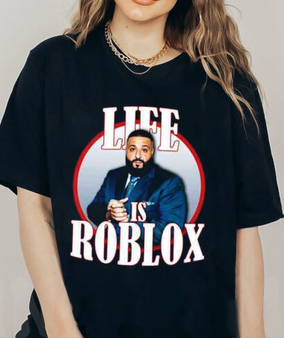 Dj Khaled tour shirt, Life Is Roblox Dj Khaled TShirt