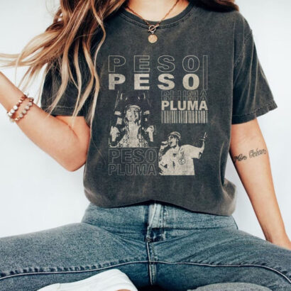 Comfort Color Peso Pluma Shirt, Peso Pluma World Tour 2023 Shirt, Peso Pluma Merch