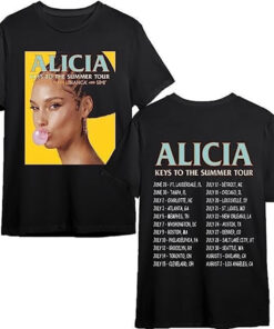 Alicia Keys Summer Tour 2023 Shirt, Alicia Keys Tour Shirt, Alicia Keys shirt