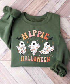 Ghost Halloween Sweatshirt, Happy Halloween Shirt, Fall Sweatshirt