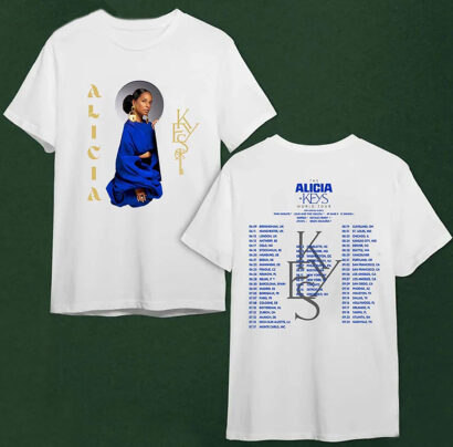 Alicia Keys American Tour 2023 shirt, Alicia Keys To The Summer Tour 2023 Shirt