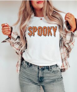 90's Halloween Throwback Spooky Shirt, 80's Halloween T-shirt, Halloween Spooky Tee