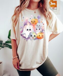 Cute Kawaii Halloween Shirt, Cute Kawaii Clothes, Pumpkin Gifts