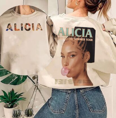 Alicia Keys Tour 2023 tshirt, Alicia Keys To The Summer Tour 2023 Shirt, Alicia Keys Shirt