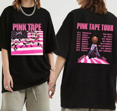 Lil Uzi Vert Tour Shirt, Lil Uzi Vert Pink Tape 2023 tour Shirt, Lil Uzi Vert Concert 2023 Shirt