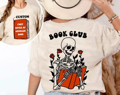 Personalized Favorite Books Shirt, Custom Book Club Shirt, Reading Club Shirt, Custom Name Book Club tshirt