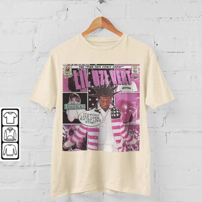 Lil Uzi Vert Shirt, The Face Pink Tape Album Concert Tour 2023 shirt