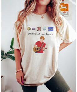 The Mathematics 2023 Tour Shirt, Ed Sheeran Concert Shirt, Ed Sheeran Shirt