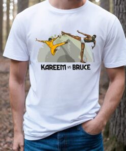 Kareem vs Bruce Lee Shirt, Kareem Abdul Jabbar Shirt, Kareem Shirt