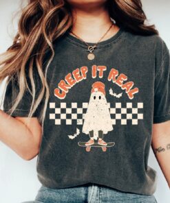 Creep It Real Shirt, Ghost Halloween Shirt