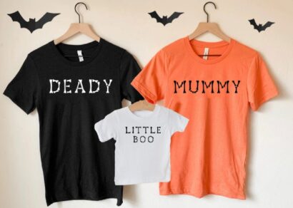 Halloween Couple Shirts, Matching Halloween Family Shirts, Halloween Toddler Shirt