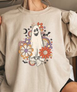 Floral Boho Ghost Sweatshirt