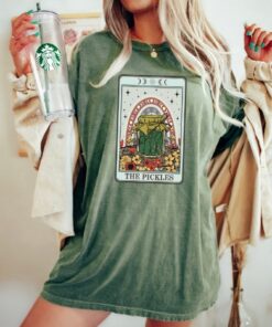 Pickle Tarot Card Shirt, Funny Pickle Gift For Halloween