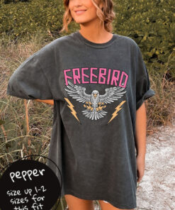 Free Bird Shirt, Boho TShirt, Free Bird Tee