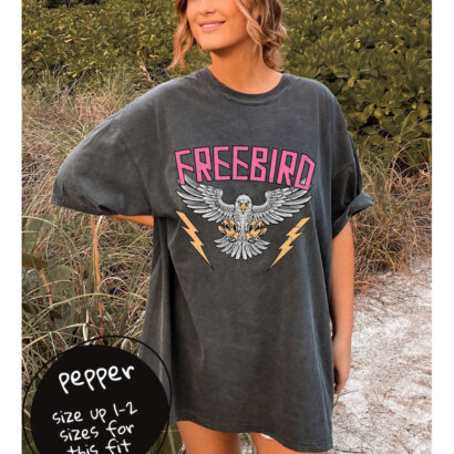 Free Bird Shirt, Boho TShirt, Free Bird Tee