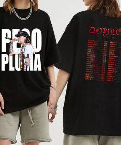 Peso Pluma tour 2023 Shirt, Peso Pluma Doble P Tour 2023 Shirt, Peso Pluma Shirt