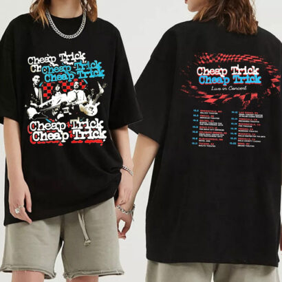 Cheap Trick tour shirt, Cheap Trick Live In Concert 2023 Shirt, Cheap Trick Rock Band Shirt