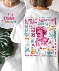 P!nk Summer Carnival 2023 tshirt, Trustfall Album Tee, Pink Singer Tour tshirt