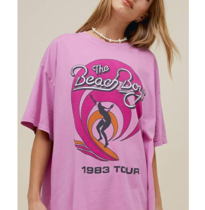 The Beach Boys shirt, The Beach Boys 1983 Tour Shirt, Beach Boys Surfer Shirt