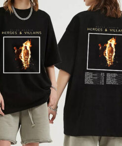 Metro Boomin 2023 Concert Shirt, Metro Boomin Heroes and Villains Tour 2023 Shirt