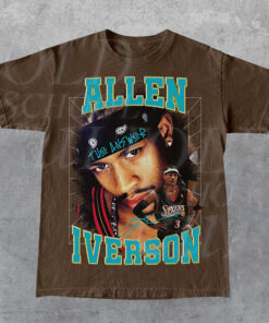 Allen Iverson tshirt, Allen Iverson Basketball Tee
