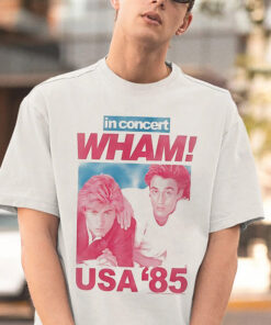 Wham Shirt, Wham Pop Music shirt, Wham Big Tour Shirt