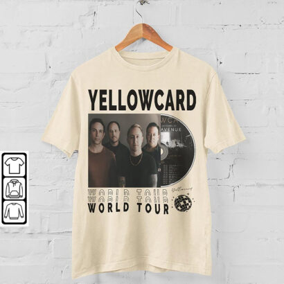 Yellowcard Tour 2023 shirt, Yellowcard Shirt