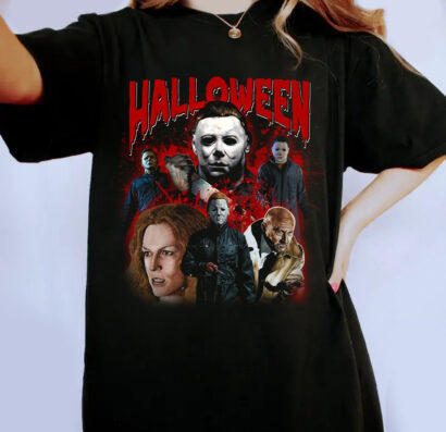 Scream Vintage Halloween Shirt, Ghostface Shirt, Horror Movie Tee, Michael Myers Halloween Shirt, Halloween Party Shirt