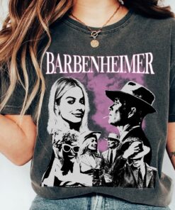 Vintage Barbenheimer Comfort Colors Shirt,Barbenheimer Shirt,Comeon Baby Lets go party shirt,Oppenheimer Shirt