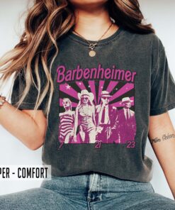 Barbenheimer Vintage Shirt Classique,Retro Barbenheimer Comfort Colors Shirt,Oppenheimer Shirt,Come on Baby Let's go Party Shirt