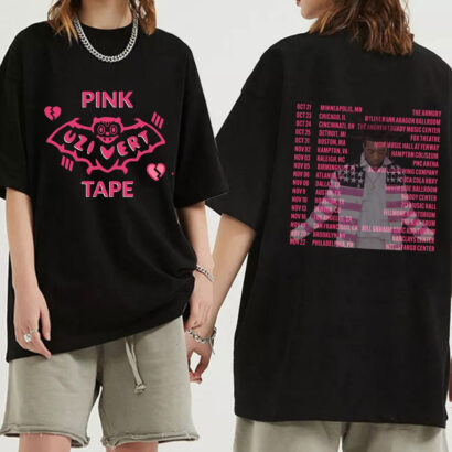 Lil Uzi Vert tour 2023 Shirt, Lil Uzi Vert Pink Tape Tour Shirt, Lil Uzi Vert Pink Tape 2023 Shirt