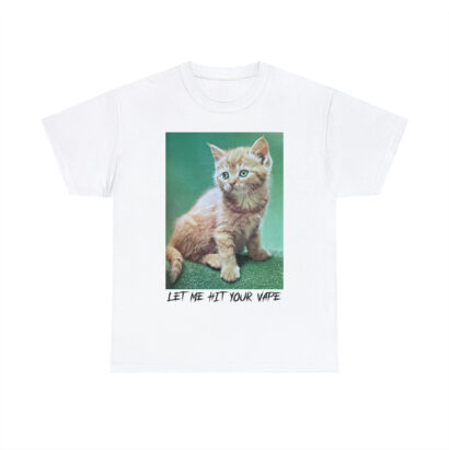 Let Me Hit Your Vape Cat shirt, Cat tshirt