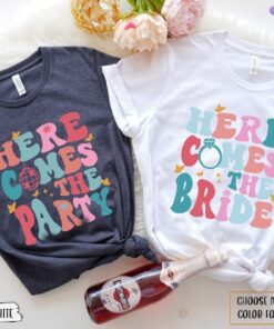 Here Come The Party Shirt, Retro Bachelorette Shirt