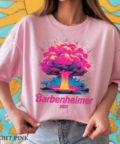 Barbenheimer Shirts,Barb Oppenheimer Shirt,Barb Collab Oppenheimer Shirt