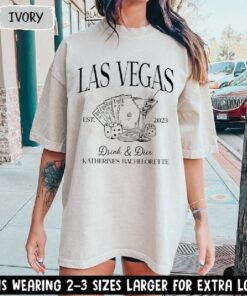 Custom Location Bachelorette Party Shirts, Vegas Bachelorette Shirt